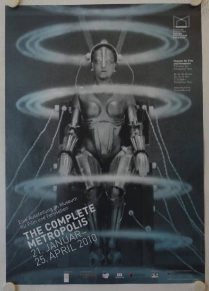 The complete Metropolis originales deutsches Ausstellungsplakat